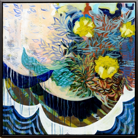 Whales Dreaming of Trees II by artist Melissa Wen Mitchell